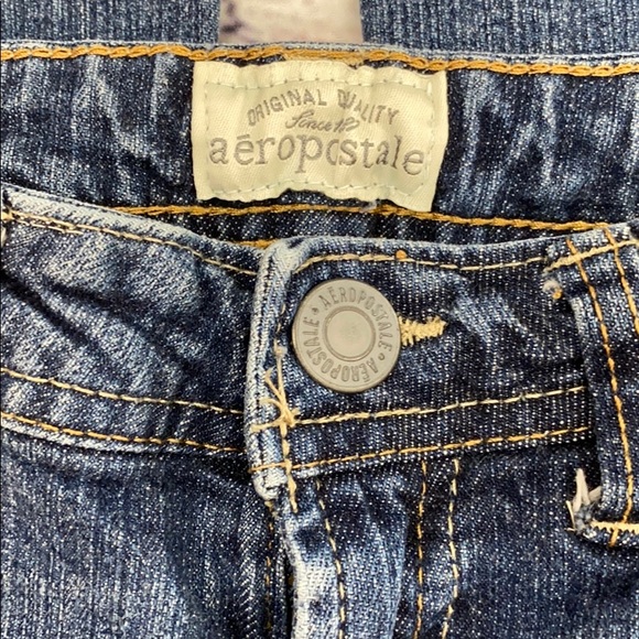 Aeropostale Chelsea Low Rise Medium Wash Bootcut Jeans - Picture 11 of 13